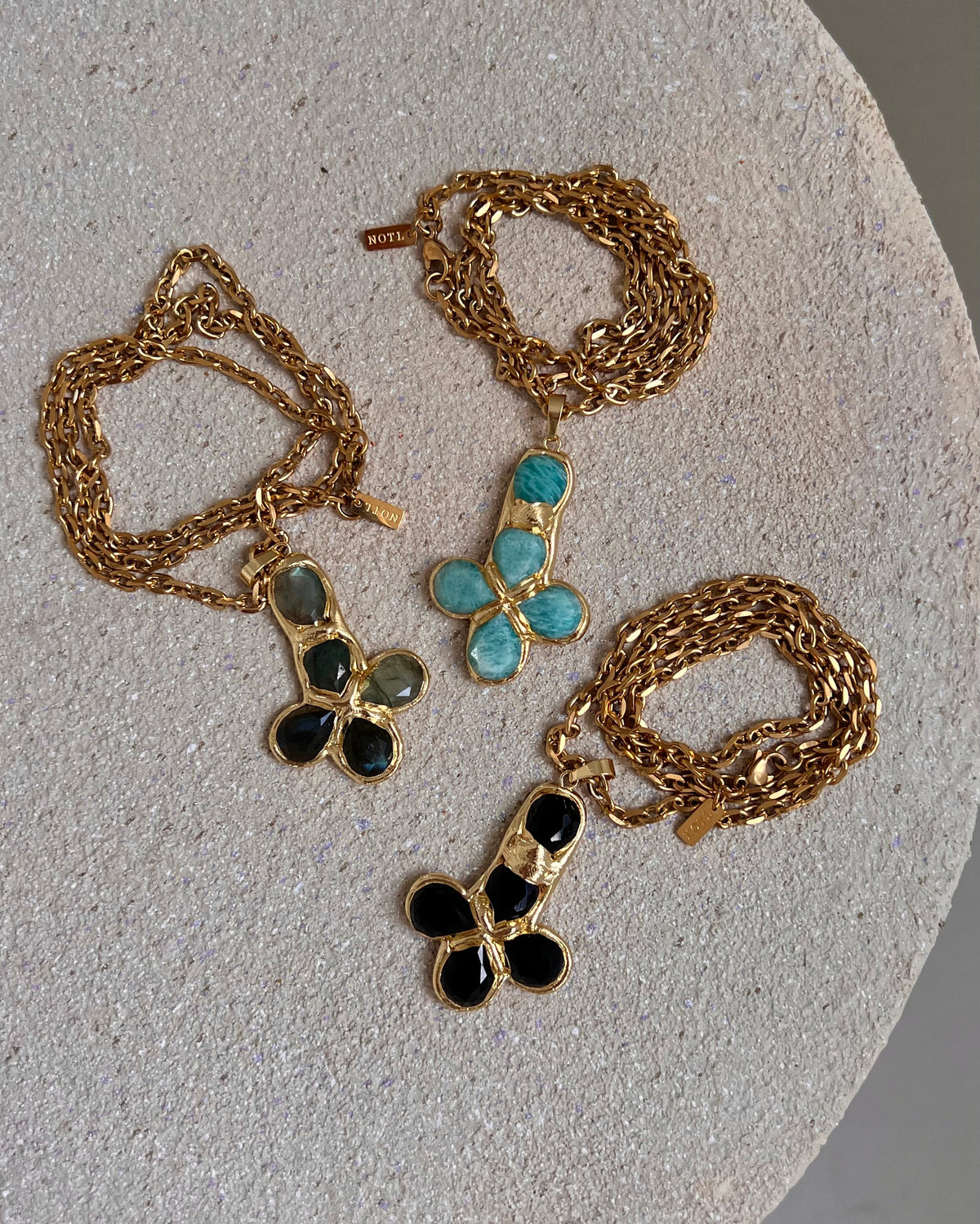 Paloma Necklace in Labradorite