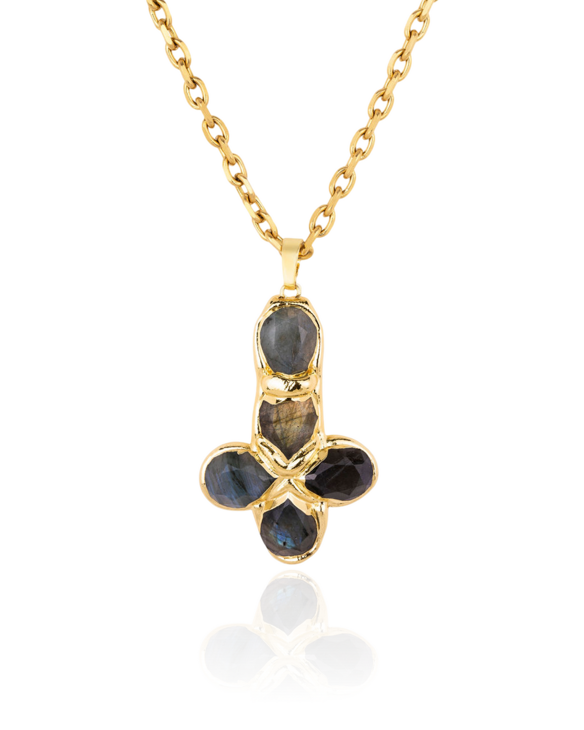 Paloma Necklace in Labradorite