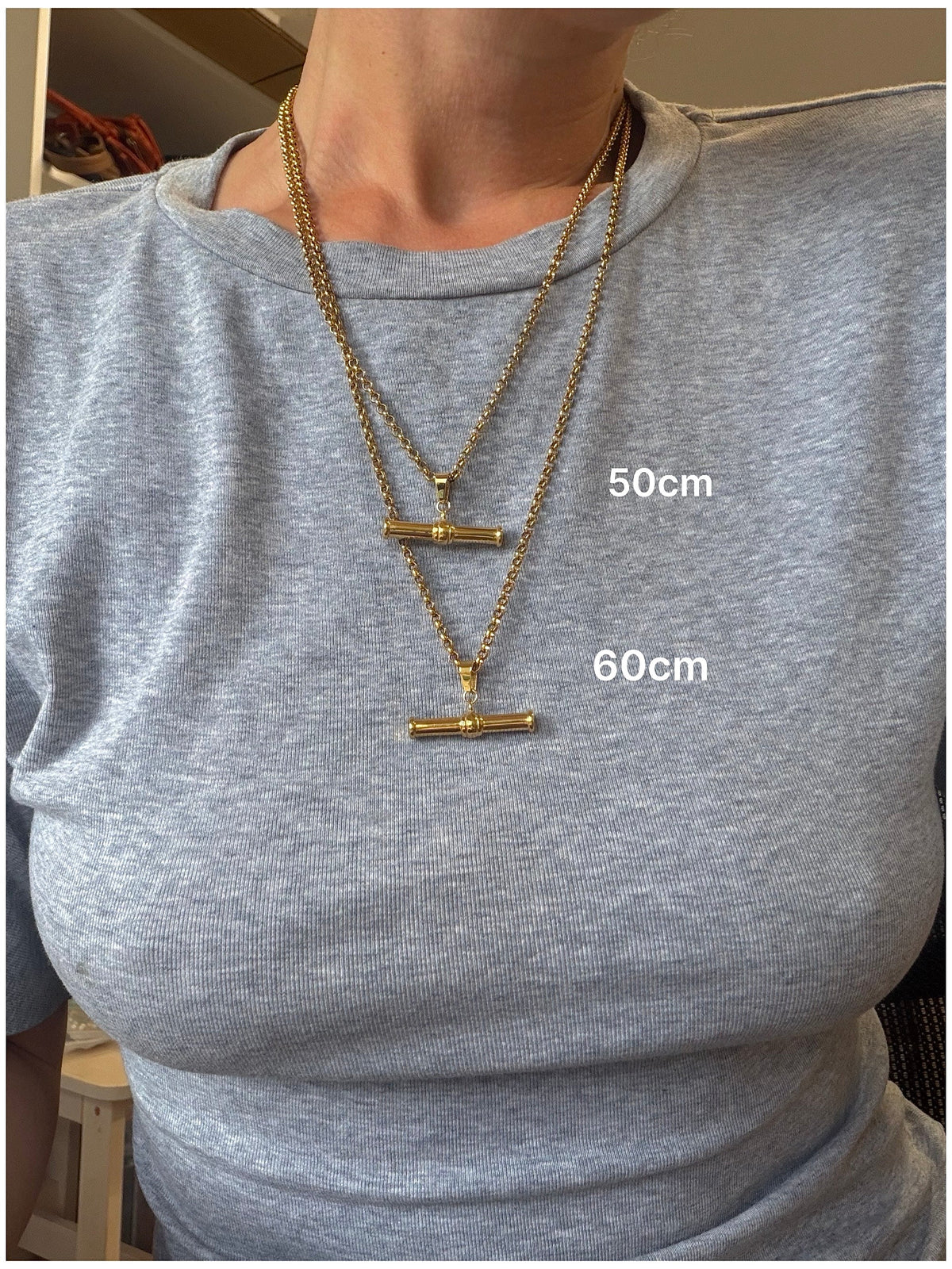 Petite T-Bar Necklace