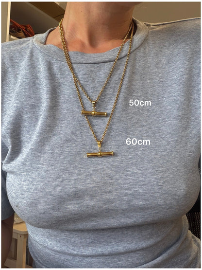 Petite T-Bar Necklace